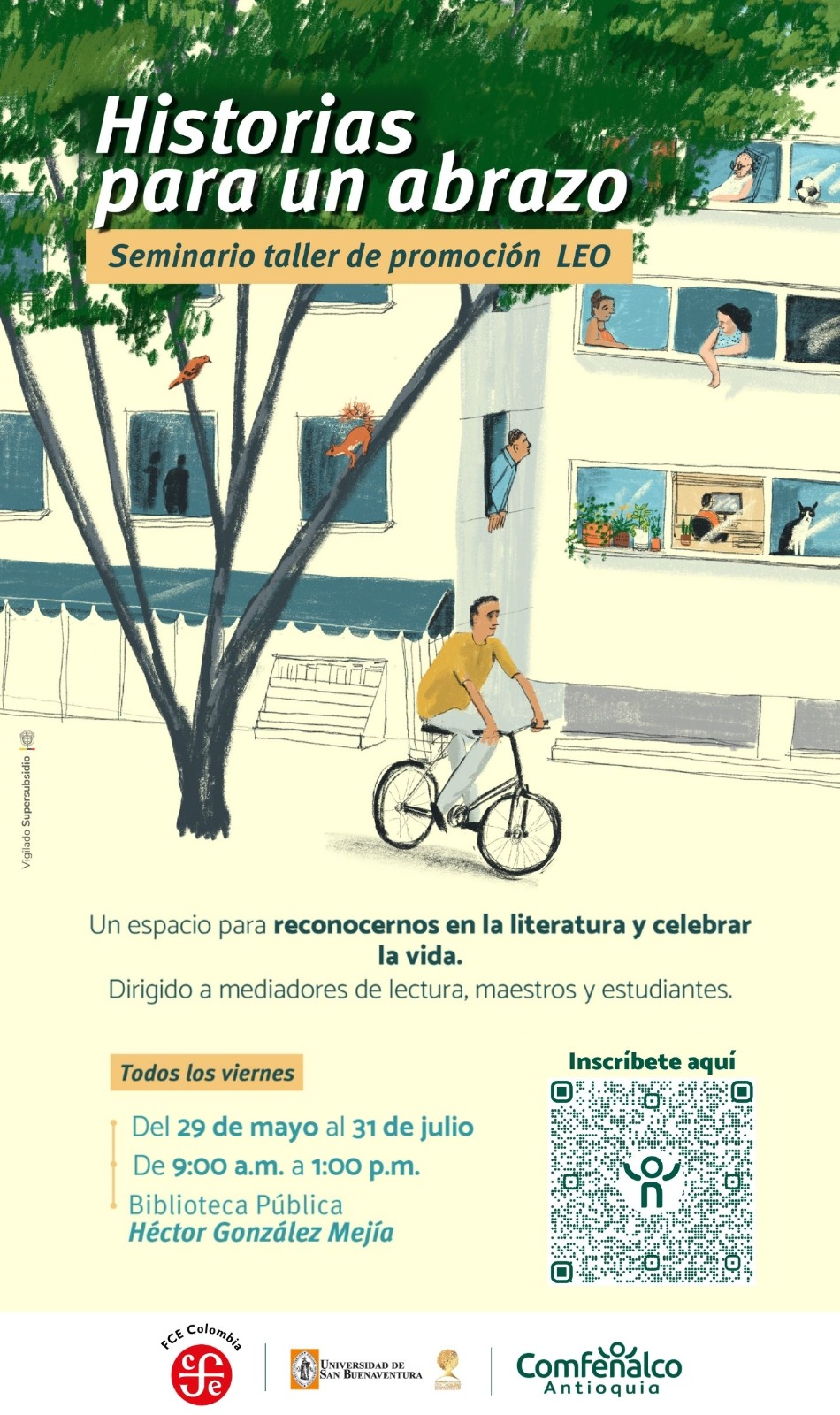 Seminario Historias para un abrazo Comfenalco
